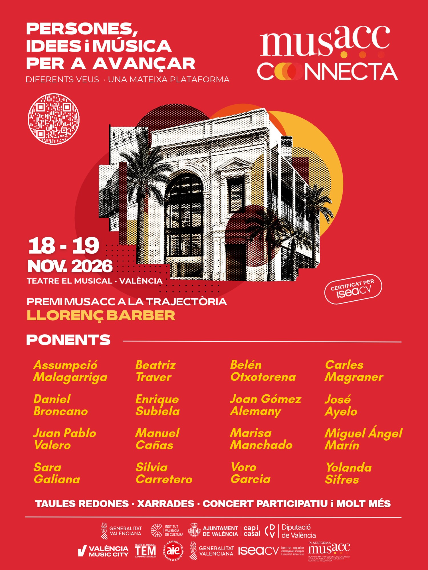 Cartell MUSACC CONNECTA 2026
